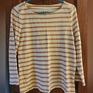 Women's Loft Boatneck Sweater Size Small